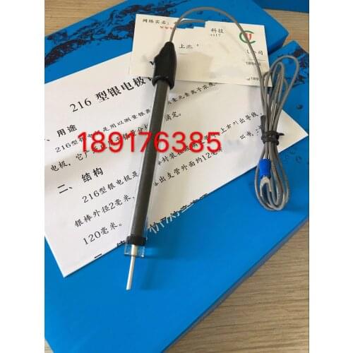 216 silver electrode silver bar electrode metal bar silver electrode reference electrode metal sensor