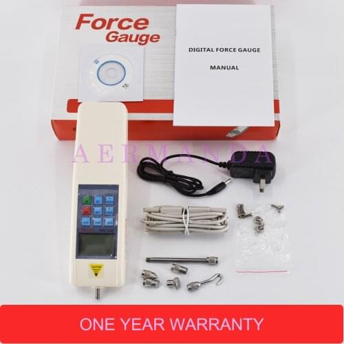 Digital Force Gauge Push and Pull Force Meter HF-50 HF-100 HF-200 HF-300 HF-500 force tester Dynamometer with inner sensor