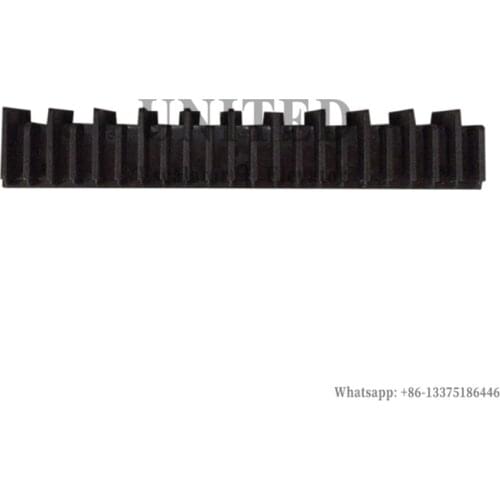 Escalator Black Plastic Demarcation L47332139A L200mm W35mm 22 Teeth