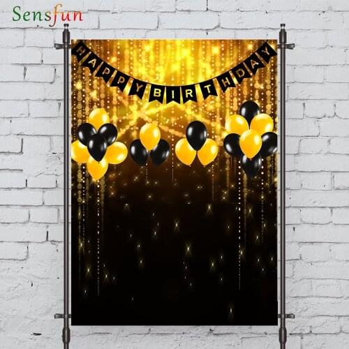 LEVOO New Photo Backdropballoon Bokeh Birthday Luxurious Photocall Decor Fabric New Shoot Photography Backdrop