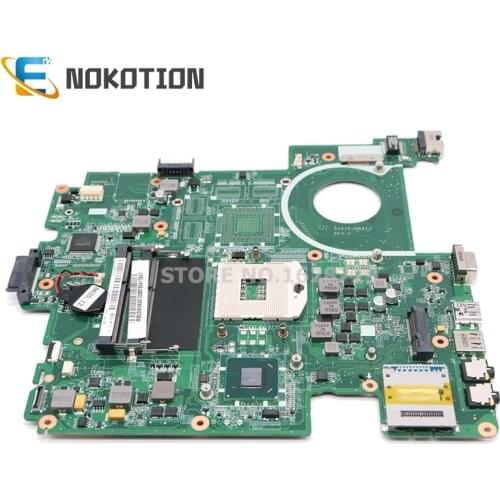 NOKOTION Laptop Motherboard For Acer Travelmate 5760 DA0ZRJMB8C0 MBV3W06001 MB.V3W06.001 Mainboard HM65 UMA DDR3 full tested