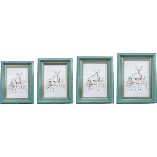 Picture Display Frame Table Stand Photo Display Wall Hanging Ornaments for Shop Window Cafe Office Home Ornament