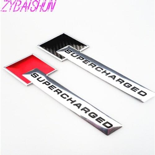 New 3D Metal Motorsport Supercharged Styling Car Emblems Stickers for Buick Regal Lacrosse Excelle GT/XT/GL8/ENCORE/Enclave