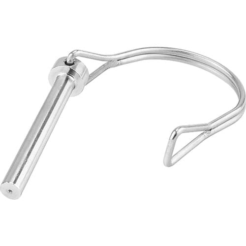 New 5x50mm 316 Locking Pin Safety Coupler Pin For Vehicle Marine Hardware