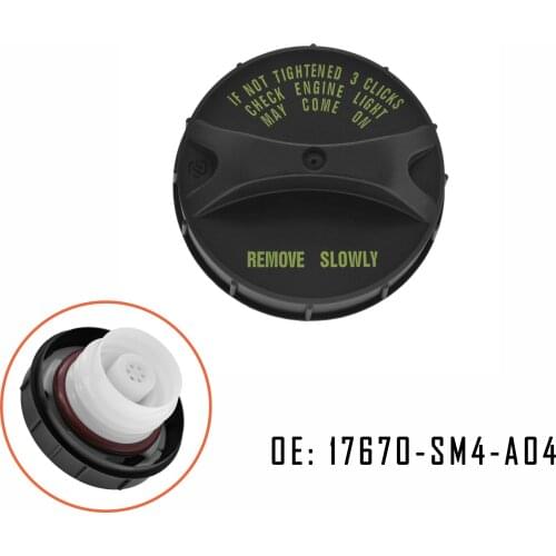Genuine Fuel Filler Gas Cap 17670-SM4-A04 for 1992-2004 Honda Acura Vehicles Accord Civic CRV S2000 CL Integra