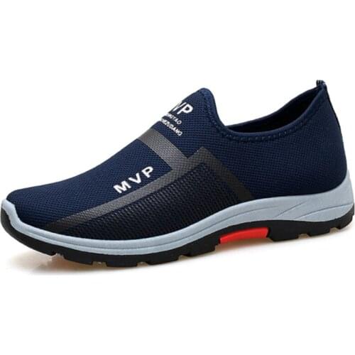 Men Casual Shoes Breathable Mesh Shoes Spring Sports Shoes Men Casual Shoes Black Fashion Sports Shoes Men Sports Shoes
