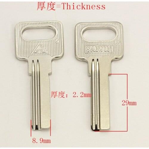 B072 Wholesale Locksmith Keymother Brass House Home Door Blank Key Blanks Keys 20 pieces/lot
