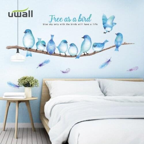 Наклейки деревья на стену UWALL China At AliExpress