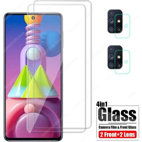 For Samsung Galaxy M51 Protective Glass On For Samsung M51 Camera Screen Protector Safety Front Film Sumsung Galax M 51 6.7inch