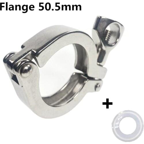 SS304 1.5" 50.5MM" Sanitary Stainless Steel Tri Clamp Clamps Clover for Ferrule