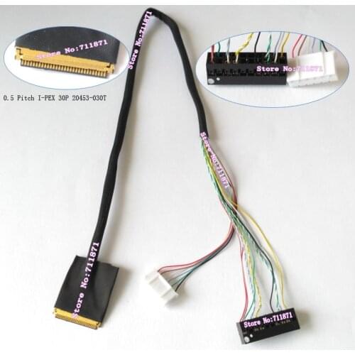 0.5 Pitch 30Pin EDP LVDS Screen Line RK3399 EDP Screen Line cable 30P I-PEX 20453-030T EDP Screen Cable Line For RK3288 RK3399