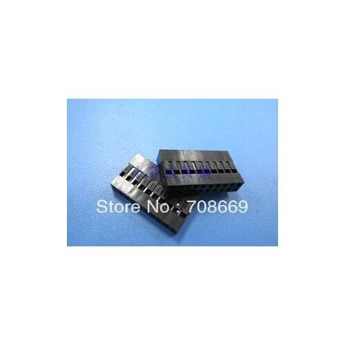 1000pcs Dupont Connector Housing Female 2.54mm 1x9P