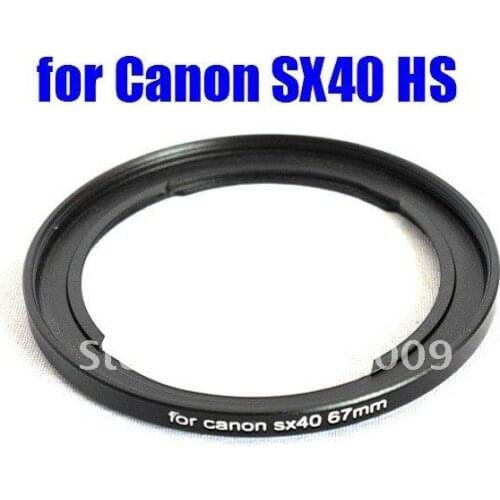 67mm Lens Filter Adapter Tube Ring for Canon SX520 SX60 SX40 HS sx50 SX30 SX20 SX10 IS FA-DC67A camera
