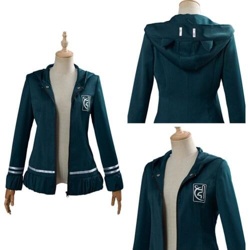 Anime Danganronpa 2 Chiaki Nanami Jacket Cosplay Uniform Coat Only Halloween Carnival Costumes Women Coat