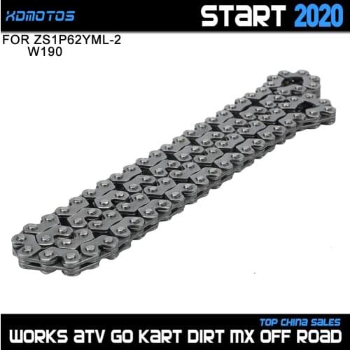 Motorcycles Engine Timing Cam Chain 92 Links For 2 Valve Zongshen 190cc Z190 W190 ZS1P62YML-2 Engine Dirt Pit Bike Atv Quad