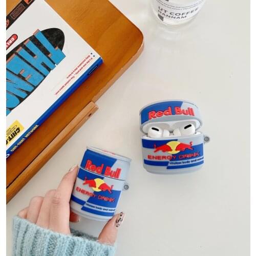 Energy Drink 3D Earphone Cover, Suitable for Airpods Pro 1 2 Charging Case Cover, Wireless Earphone Protection Box