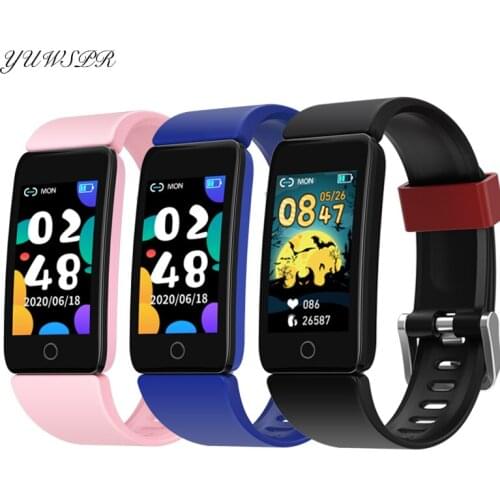 Children Smart Bracelet Heart Rate Blood Pressure Detection Sports Fitness Tracker Watches IP68 Waterproof For Android IOS