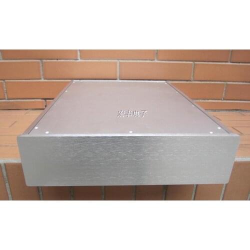 DIY amplifier chassis 320*85*420mm Full aluminum chassis / Tube amplifier Chassis/AMP Enclosure box /amplifier case DIY