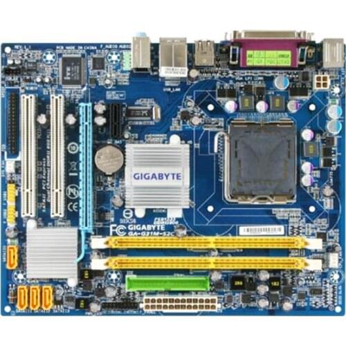 For Gigabyte GA-G31M-S2C Original Used Desktop Motherboard G31M-S2C G31M G31 Socket LGA 775 DDR2 Micro-ATX On Sale