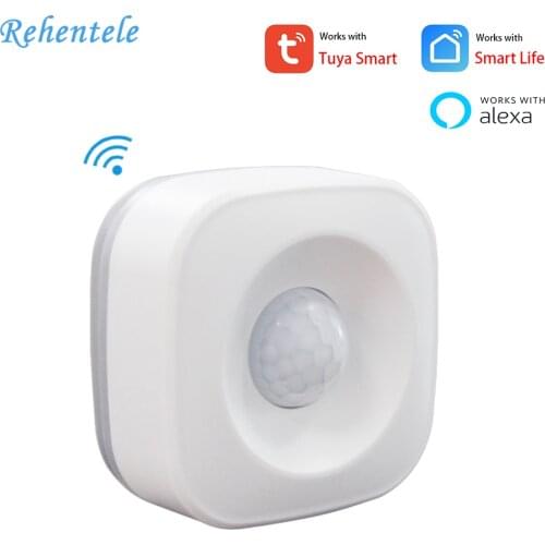 Alexa ZigBee3.0 Tuya Battery Powered Smart ZigBee PIR Motion Sensor Detector Home Alarm System works With Mini ZigBee Hub