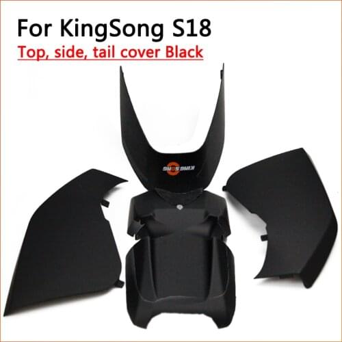 KingSong S18 Electric Unicycle Black Top,Side,Tail Cover Shell Original Accessory Parts King song,KS