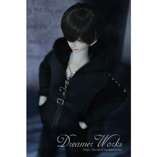 1/4 1/3 scale BJD clothing accessories PUNK Hooded jacket for BJD/SD doll,Not included doll,shoes,wig and other accessories 1280
