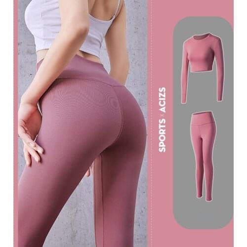 Hot Sale Fitness Set Women Yoga Suit Fitness Clothing Women Gym Leggings Yoga Sport Leggings Gym Clothing Sports Wear For Women