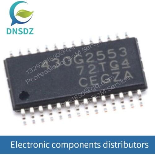 MSP430G2553IPW28R MSP430G2553 MSP430G2553IPW28 16 bit microcontroller TSSOP-28 100%New 10Pcs