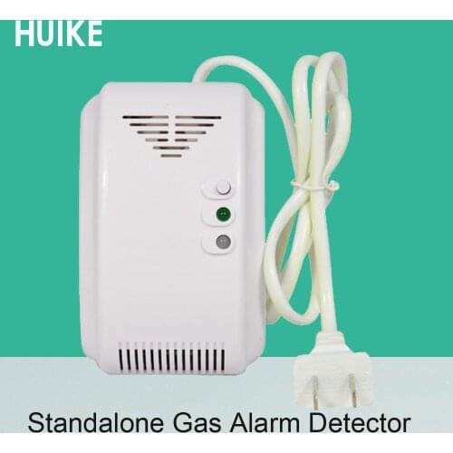 1 PCS 220VAC Wall-Mounted Standalone Home Security Kitchen Natural Gas Safe protection Coal Gas LPG Leaking Detector