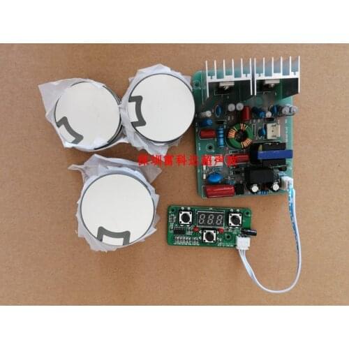 43K Ultrasonic Transducer Vibrator Diameter 50mm 35W Cleaning Piezoelectric Ceramic Vibrator