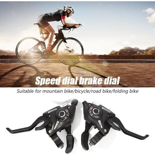 Shift Lever Shifter 3x7/8-Speed Bike Right Left Bicycle Derailleur Cycling Parts for Outdoor Cycle Biking Entertainment