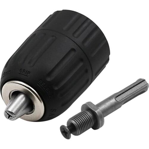 SDS Plus Shank to 1/2" 20 UNF Keyless Chuck Adapter Impact Drill 3-Jaw 2-13mm power hammer drill