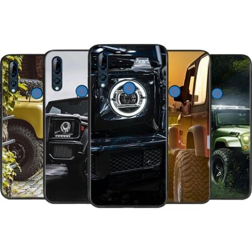 Silicone Cover Off-Road Cars Male Men For Huawei Honor 10i 9X 8X 10 9 Lite 8 8A 7A 7C 7S Pro Bright Glossy Phone Case
