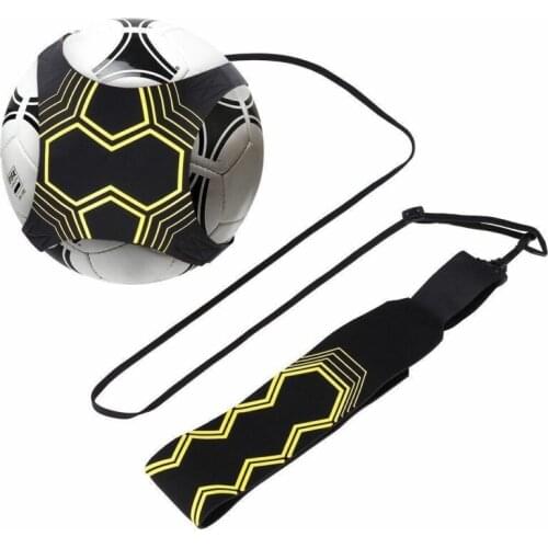Soccer Trainer Football Kick Throw Solo Practice Training Aid Control Skills Adjustable equipment ball bags gift accesorios