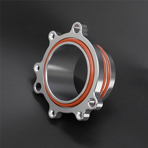 TRX ATC 250R Billet Exhaust Flange For Honda ATC250R 1985 1986 TRX250R 1986 1987 1988 1989 FourTrax 250 Oring Bolt ATV Parts