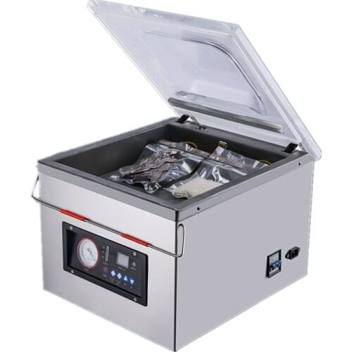Vacuum Sealer Digital Vacuum Packaging Machine Food Sealing Machine Wet and Dry Commercial Home Fruit Vegetable Meat Double Seal