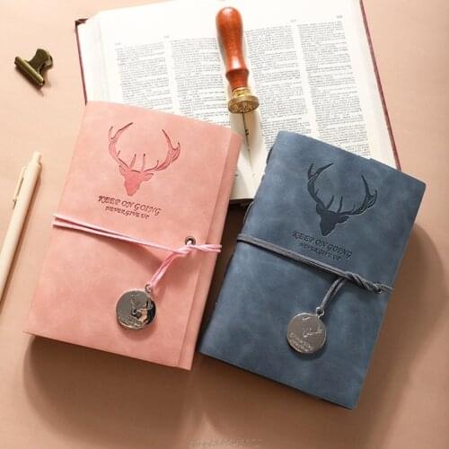 Vintage PU Leather Cover Loose Leaf Blank Notebook Journal Diary with Strap Pendant Storage Bag Divider Pages Jy7 21 Dropship