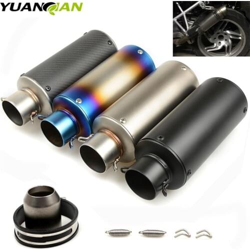 Motorcycle Exhaust Pipe Scooter Modified Muffler pipe For Suzuki GSXR600 GSXR750 GSXR1000 SV 650 650S 1999-2016 T-MAX500 TMAX530