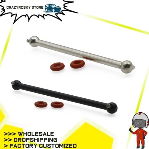 1pcs #45 Steel 70mm Reduction Gearbox Drive Shaft For Rc Hobby Model Car 1:10 Hpi Venture Fj Cruiser Crawler