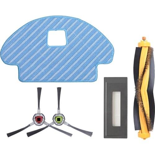 Side Brush Filter Main Brush Roller Floor Sweeper Mop Cloth Rags for Ecovacs Deebot OZMO 930 Vacuum Cleaner Spare Parts