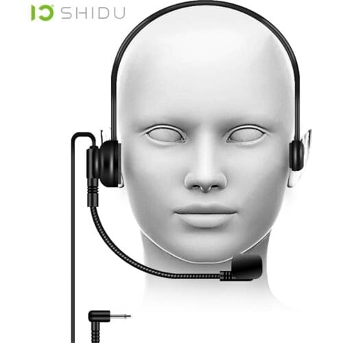 SHIDU Brand S5 Lavalier Microphone Condenser Megaphone Mic For Portable Voice Amplifier Loudspeaker Conference Teachers Speaker