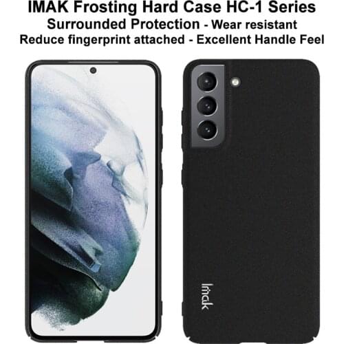 For Samsung Galaxy S21 FE Case IMAK HC-1 Thin And Light Hard Plastic Back Cover Case for Samsung S21 FE 5G