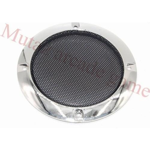 4inch 12cm chrome Speaker Cover net Decorative Circle Metal Mesh Grill for arcade game machine