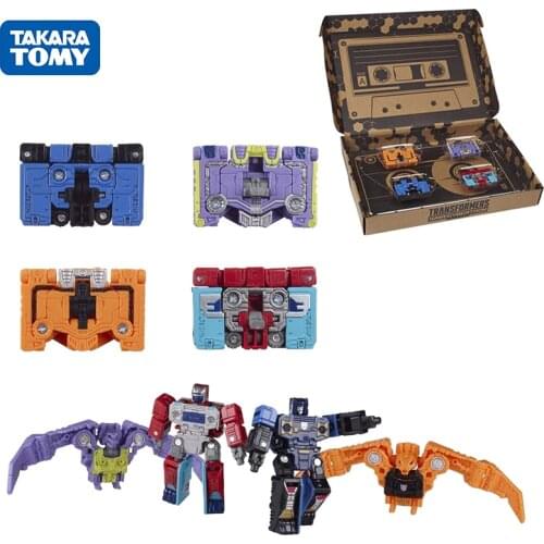 Hasbro Transformers Toys Generations Selects Micromaster WFC-GS10 1.5-inch Soundwave Spy Patrol Action Figure Collection Model