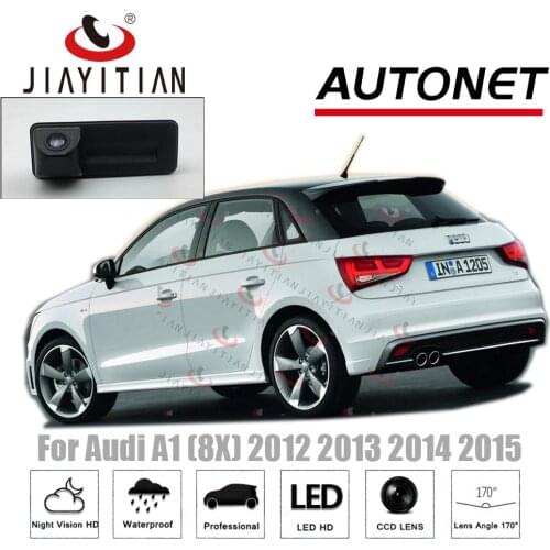 JIAYITIAN Car Trunk Handle camera For Audi A1 (8X) 2012 2013 2014 2015 Rear View camera Reversing Parking backup Camera CCD