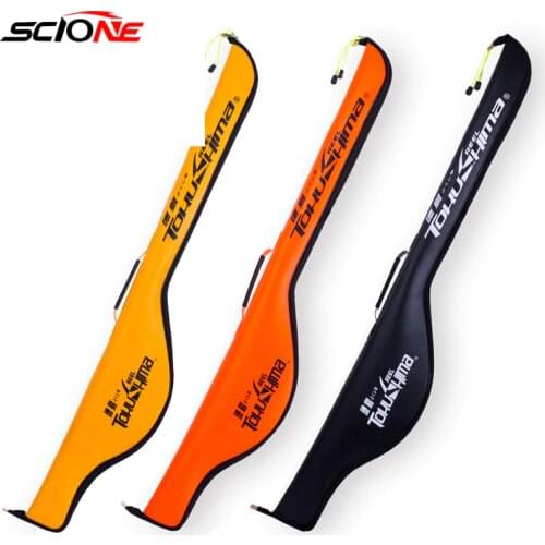 Lightweight EVA Material 1.2m Portable Fishing Rod Bags Folding Fishing Pole Storage Bag Waterproof Fishing Package XA110G