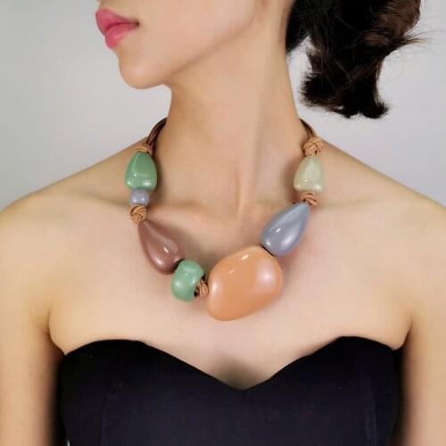 Женские кожаные чокеры MANILAI China At AliExpress