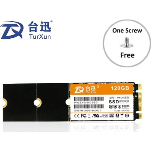 TurXun Multi-Size NGFF M.2 SATA3 SSD 256GB 128GB 22mm*42/60/80mm NGFF M2 SATA Hdd 512GB 1TB SSD NGFF M2 For Desktop& Laptop