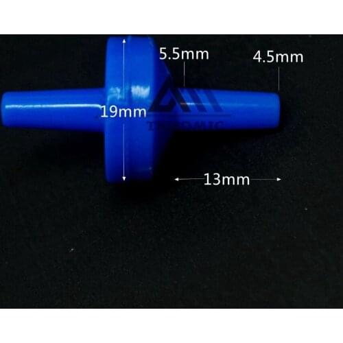 4.5mm One Way Valve Material PC Non-Return Valve Check valve fluororubber valve Food Grade or to potable water blue type