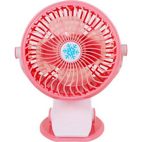 Portable Mini USB Fan Desk ABS Electric Desktop Computer Table Fan 3 Color Home Office 360 Degree Adjustable Head